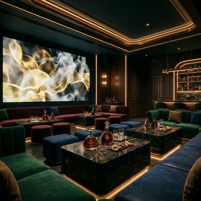 천호 노래방 프리미엄 VVIP 라운지 실제 시설